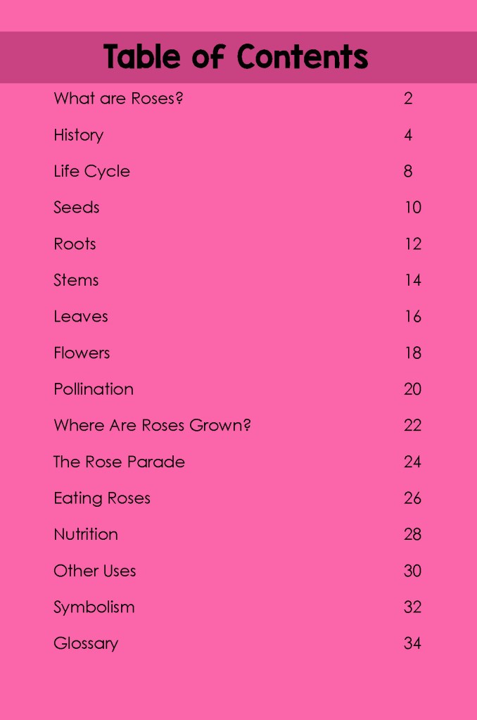 Roses – Elementary Explorers